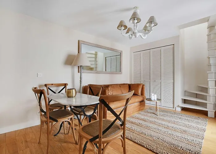 Amazing Duplex 4p- Louvre Museum Tuileries Апартаменты